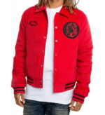 Billionaire Boys Club Red Pit Boys Bomber Jacket