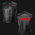 Claas Motor Car Black Leather Vest