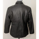 Corvette C6 Black Bomber Leather Jacket