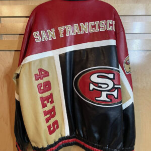 G-III NFL San Francisco 49ers Football Leather Jacket