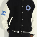 Harsh And Cruel Black Blue New Century Varsity Jacket