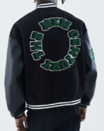 Harsh And Cruel Black Green New Century Varsity Jacket