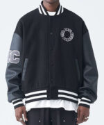 Harsh And Cruel Black The New Century Varsity Jacket