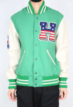 Hysteric Glamour Green Vixen Girl Varsity Jacket