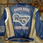 Los Angeles Rams Super Bowl Champions Leather Jacket