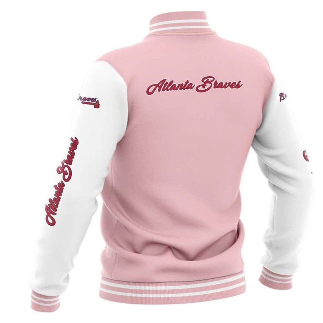 atlanta braves pink shirt