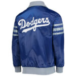 MLB Los Angeles Dodgers The Captain II Blue Satin Jacket
