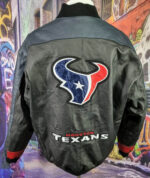 NFL Houston Texans Carl Banks G-III Leather Jacket