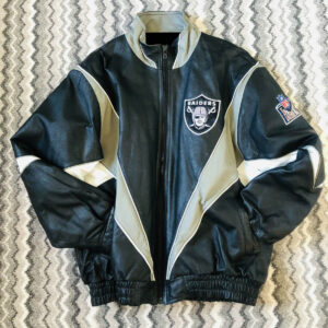 NFL Oakland Raiders Pro Player Leather Jacket