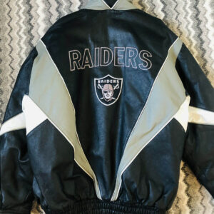 NFL Oakland Raiders Pro Player Leather Jacket