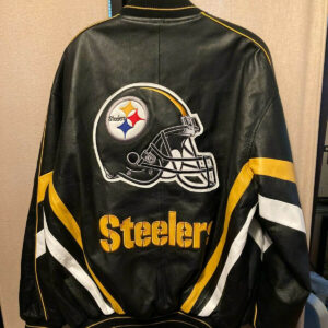 NFL Pittsburgh Steelers Carl Banks G-III Leather Jacket