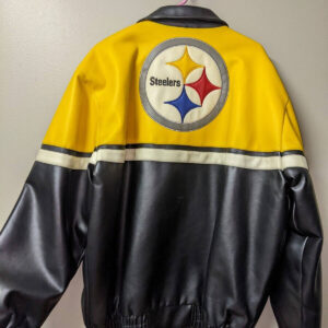 NFL Pittsburgh Steelers Football Leather Jacket