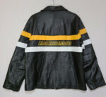 NFL Pittsburgh Steelers Tricolor Leather Jacket