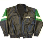 NFL Team NY Jets Football Leather Jacket