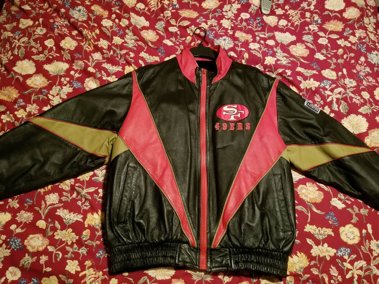 Maker of Jacket Fashion Jackets NFL Team Pro Player San Francisco 49ers Leather