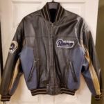 NFL Team St. Louis Rams Leather Jacket