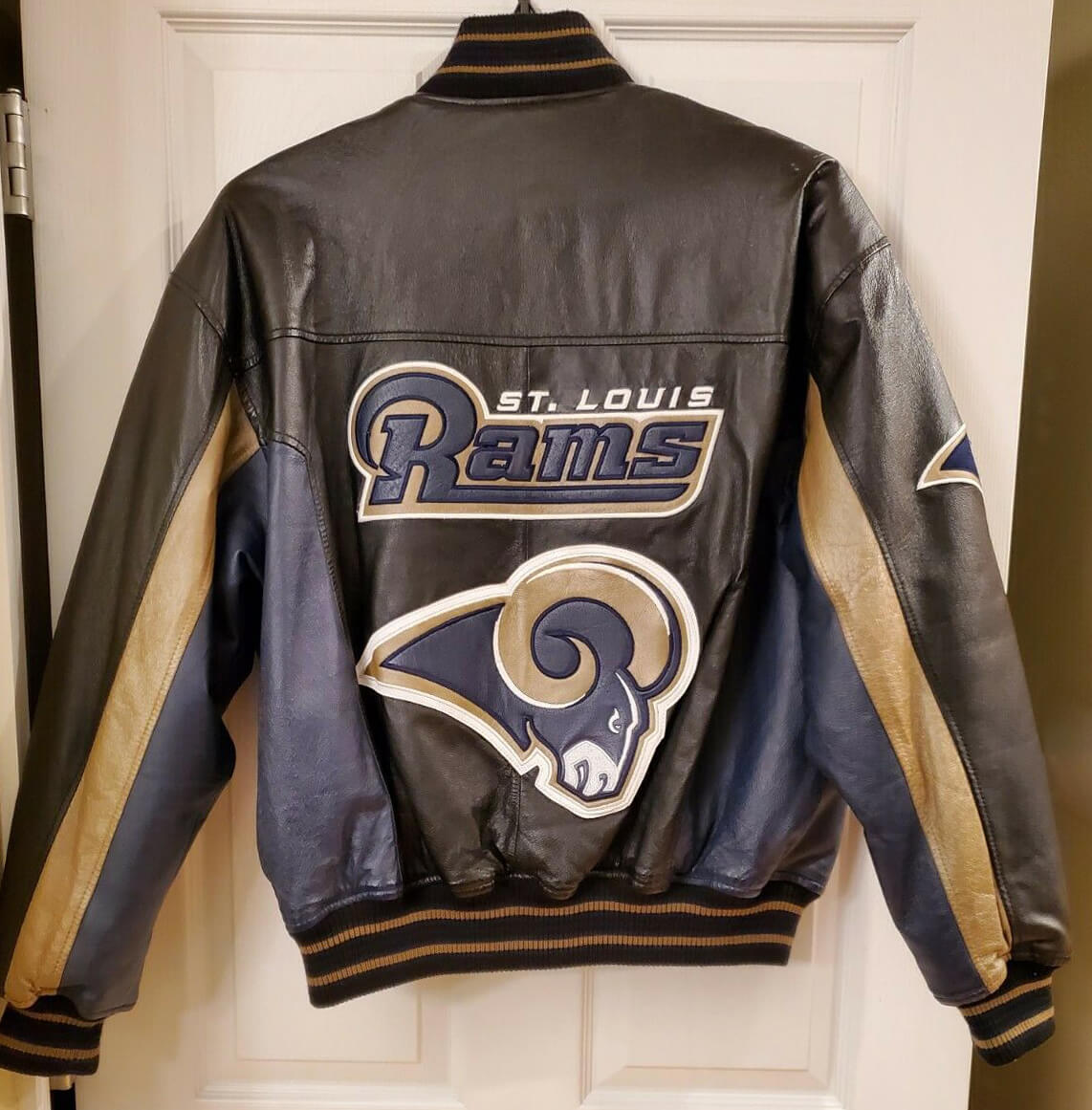 Rams Leather Jacket 