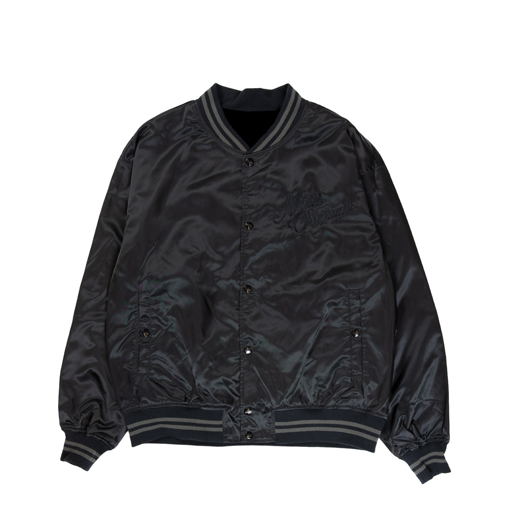 Neighborhood BB Black Snap Satin Jacket (1) Neighborhood BB Black Snap Satin Jacket