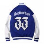Neighborhood Los Rurros Baseball Varsity Jacket