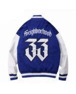 Neighborhood Los Rurros Baseball Varsity Jacket