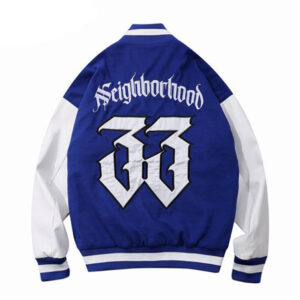 Neighborhood Los Rurros Baseball Varsity Jacket