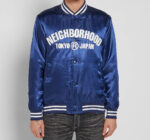 Neighborhood Tokyo Blue Baseball Wind Breaker Jacket