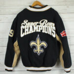 New Orleans Saints Super Bowl Champions Wool Jacket