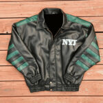 New York Jets Football Leather Jacket