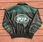 New York Jets Football Leather Jacket