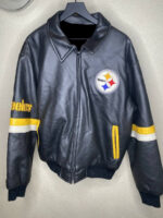 Pittsburgh Steelers NFL Team Leather Jacket