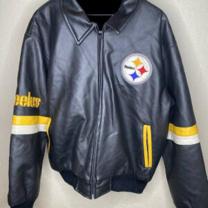 Pittsburgh Steelers NFL Team Leather Jacket