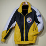 Pro Player NFL Pittsburgh Steelers Football Leather Jacket