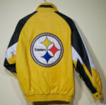Pro Player NFL Pittsburgh Steelers Football Leather Jacket