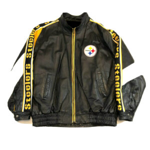 Pro Player NFL Pittsburgh Steelers Leather Jacket