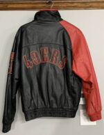 San Francisco 49ers Black And Red Leather Jacket