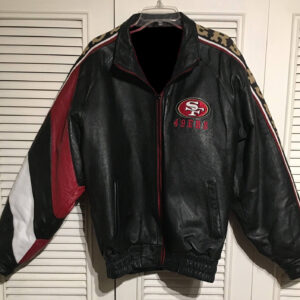 San Francisco 49ers Pro Player Leather Jacket