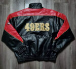 San Francisco 49ers Zip-Up Leather Jacket