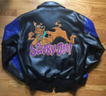 Scooby Doo Retro Cartoon Network Leather Jacket