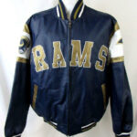 St Louis Rams Tricolor Leather Jacket