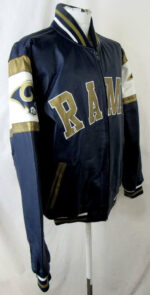 St Louis Rams Tricolor Leather Jacket