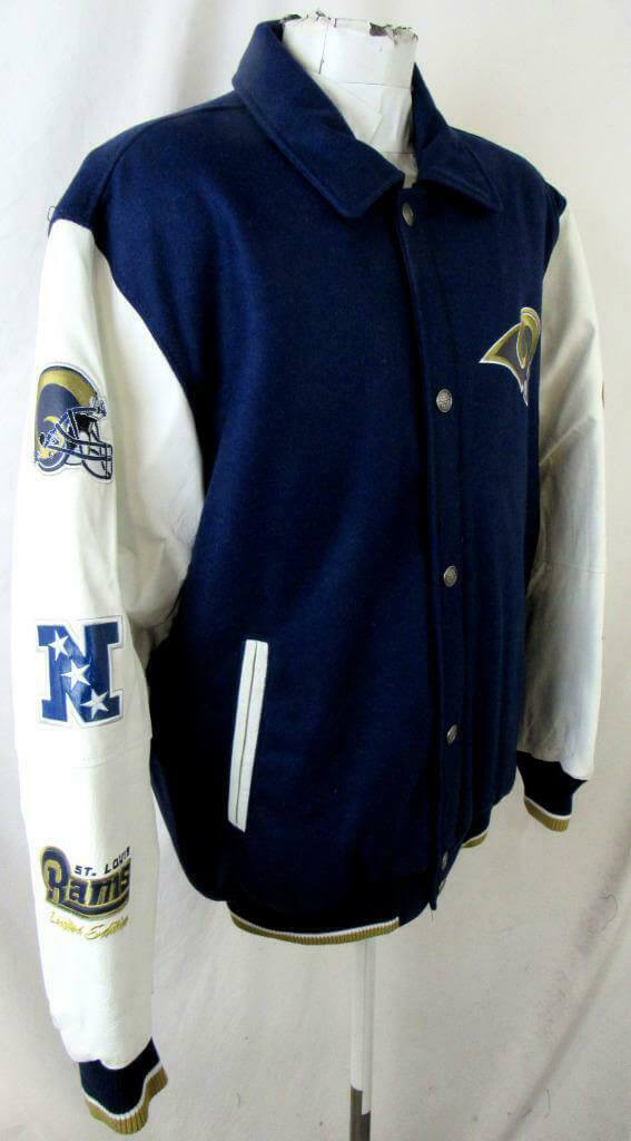 Los Angeles Rams Super Bowl Champions Leather Jacket - Maker of Jacket