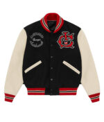 Team EU Skate Cone Black BBC Ice Cream Varsity Jacket