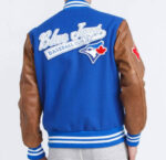 Toronto Blue Jays Letterman Baseball Club Varsity Jacket