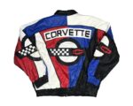 Vintage 90s Multi Corvette Leather Jacket