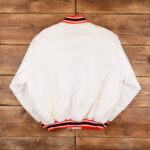 Vintage MLB Baltimore Orioles White Satin Jacket
