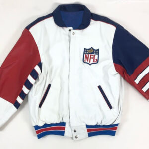 Vintage NFL Jeff Hamilton Leather Jacket
