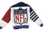 Vintage NFL Jeff Hamilton Leather Jacket