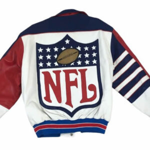 Vintage NFL Jeff Hamilton Leather Jacket