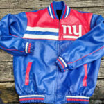 Vintage NFL New York Giants Leather Jacket