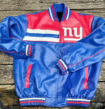Vintage NFL New York Giants Leather Jacket